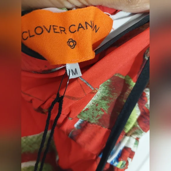 Clover CANYON Floral Halter Jumpsuit MEDIUM NWT HOST PICK! - Picture 7 of 8